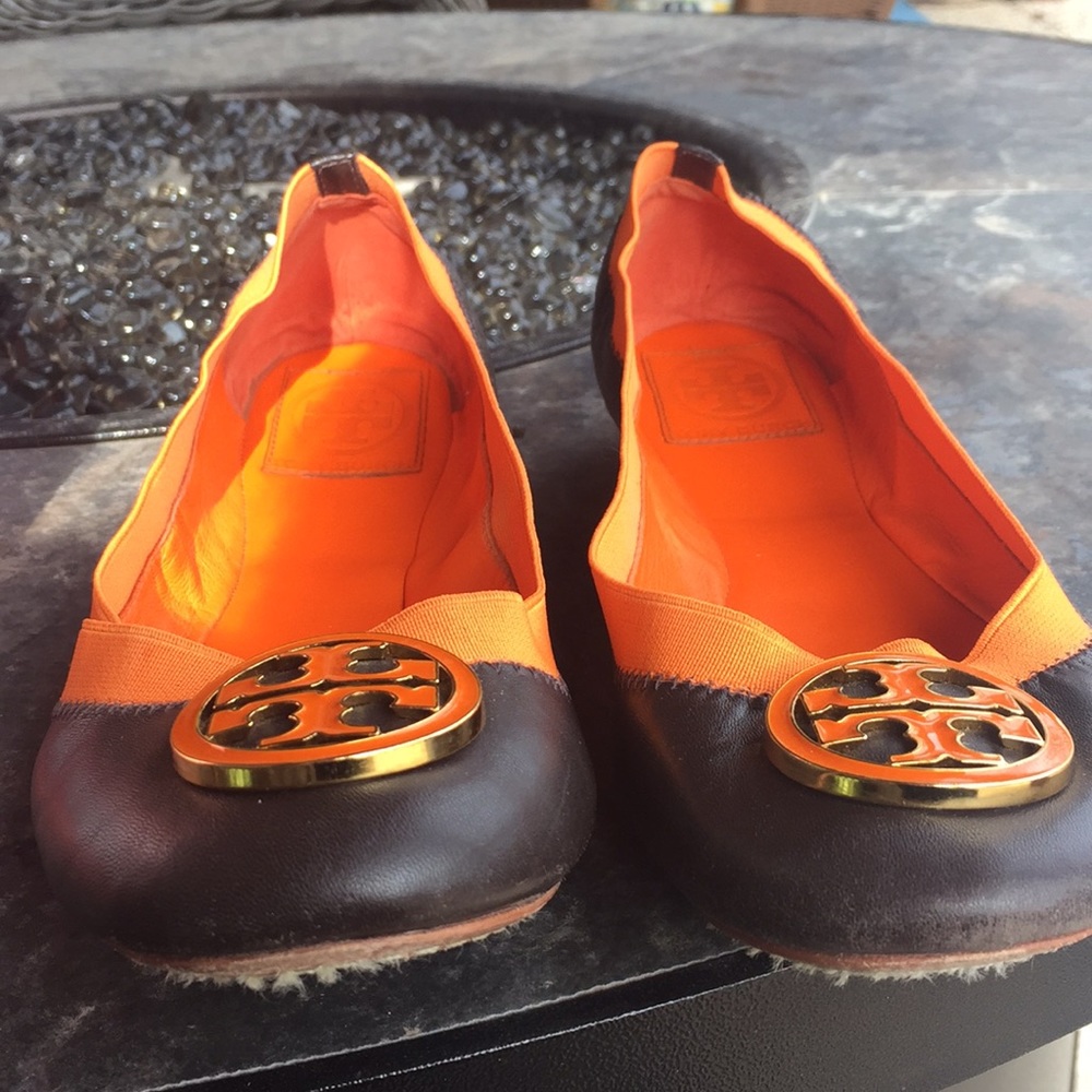 Brown Tory Burch flats - Picture 2 of 8